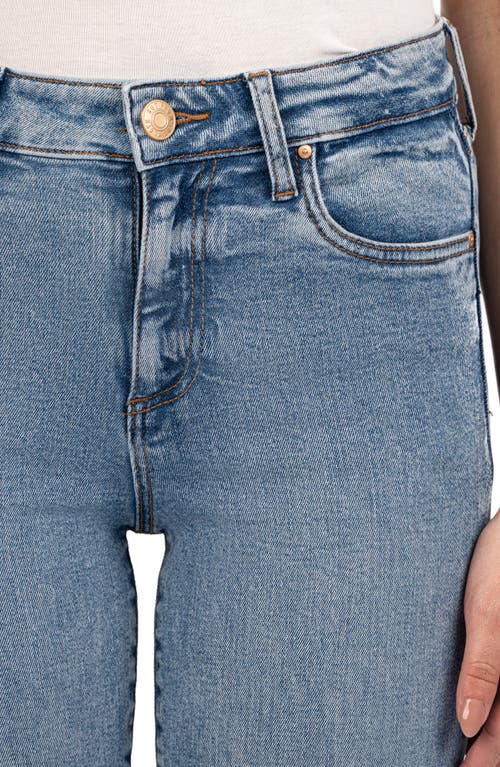 Kut From The Kloth Kelsey Crop Kick Flare Jeans In Defend