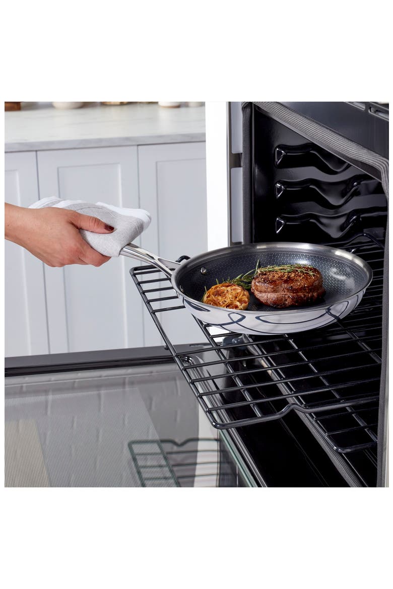 Paradigm 10-Inch Nonstick Skillet, Alternate, color, STAINLESS STEEL