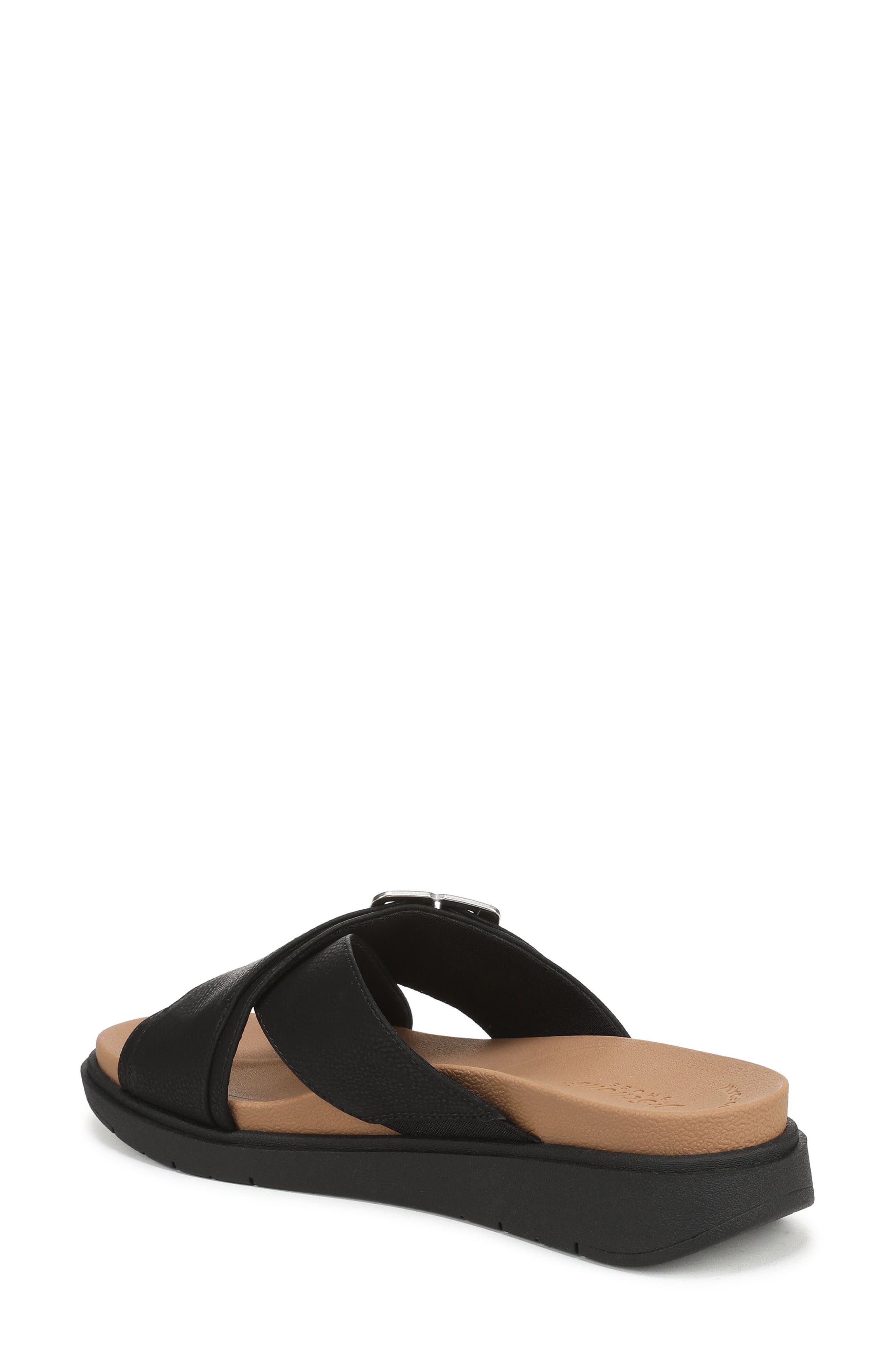 Dr. Scholl's Piper Platform Sandal, Alternate, color, Black Faux Leather