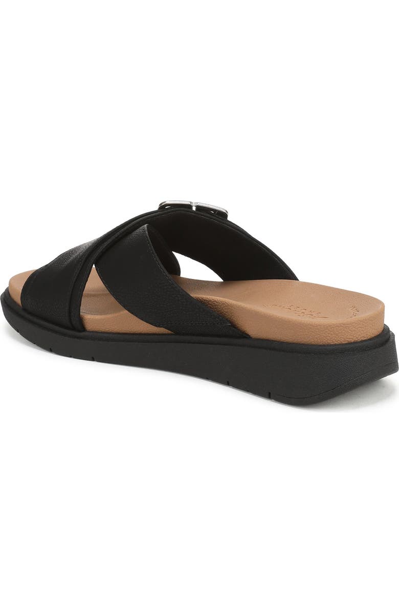 Dr. Scholl's Piper Platform Sandal, Alternate, color, Black Faux Leather