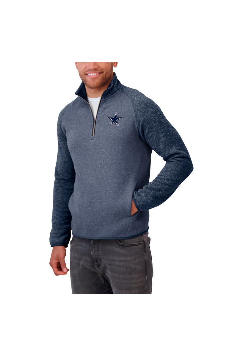 Darius Rucker Collection by Fanatics Men's Darius Rucker Collection by Fanatics Navy Dallas Cowboys Tonal Quarter-Zip Jacket, Alternate, color, Navy