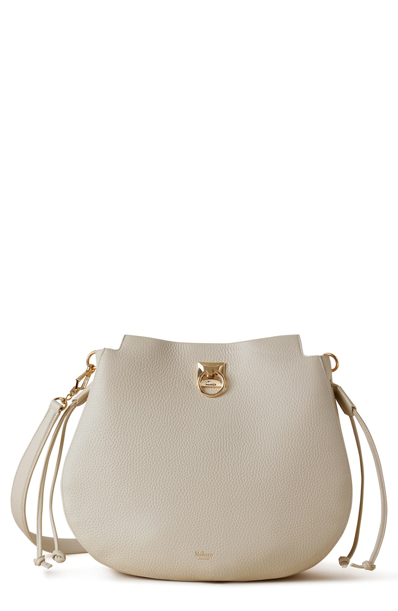 Mulberry Iris Leather Hobo Bag, Main, color, 