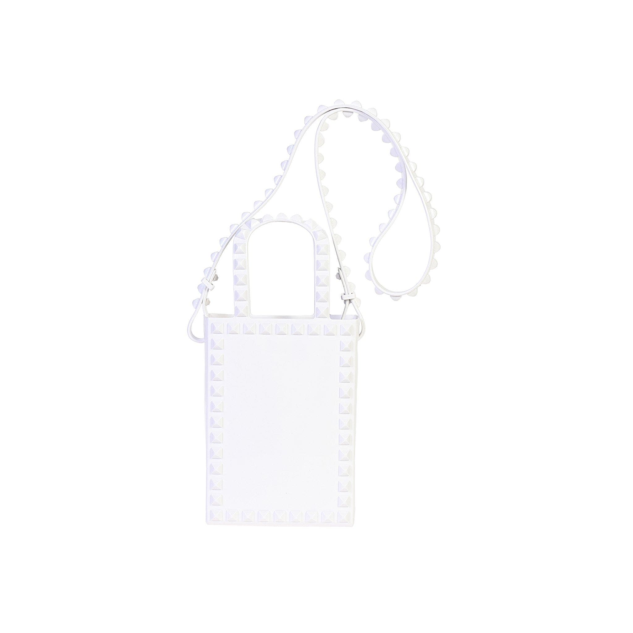 CARMEN SOL Alice 2 Baby Tote Bag in White 