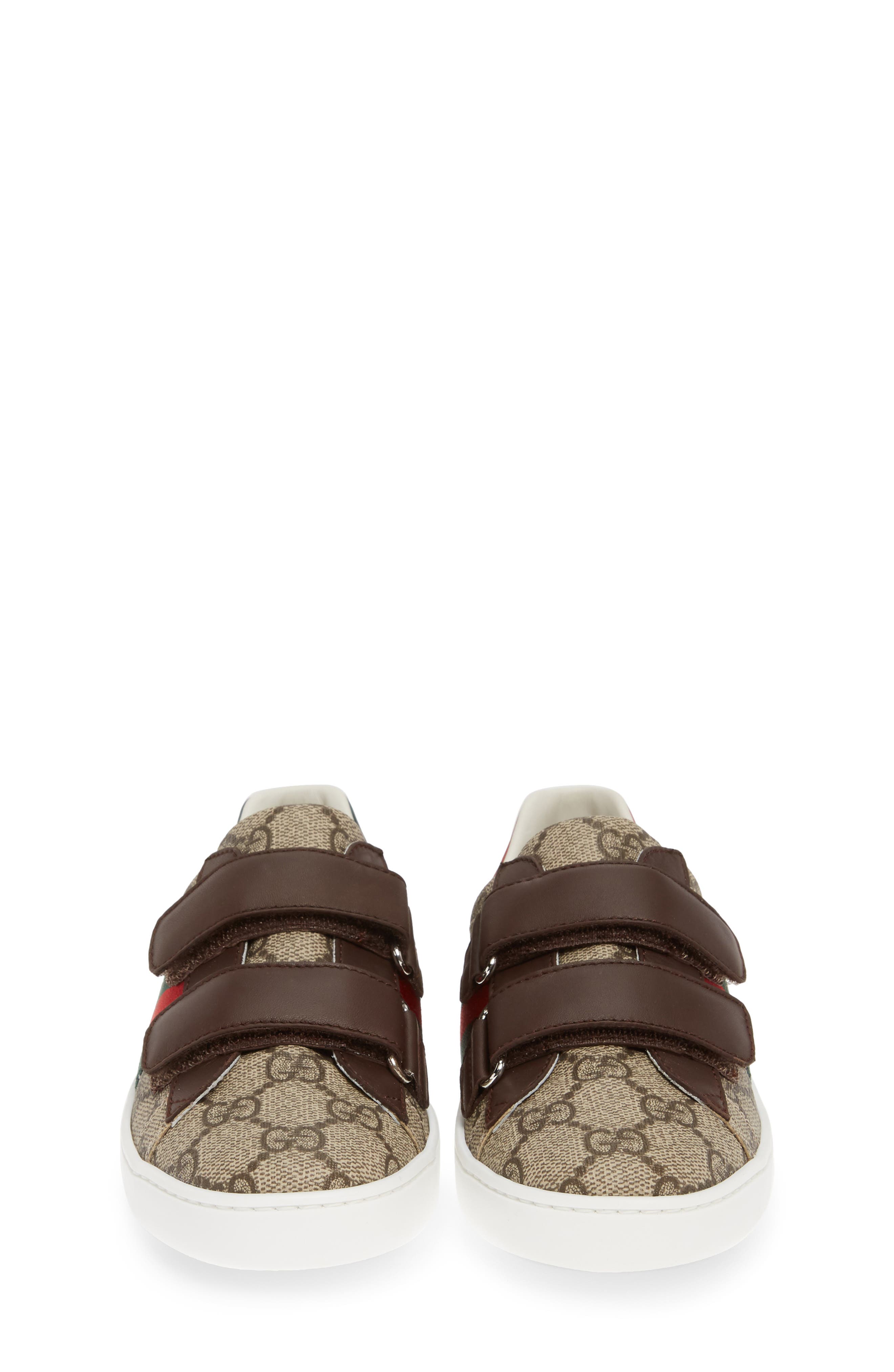 New Ace GG Supreme Sneaker, Alternate, color, BEIGE