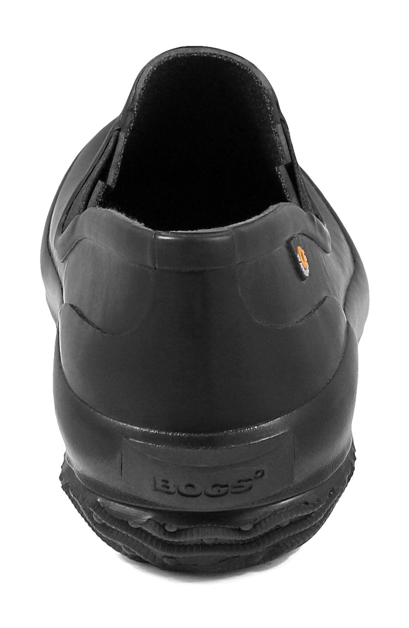 Bogs Patch Waterproof Slip-On Sneaker, Alternate, color, Black
