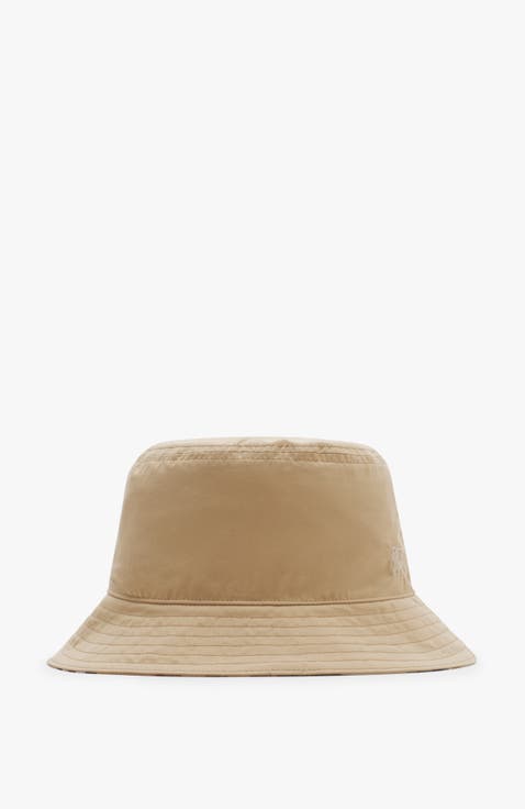 Reversible Gabardine Bucket Hat