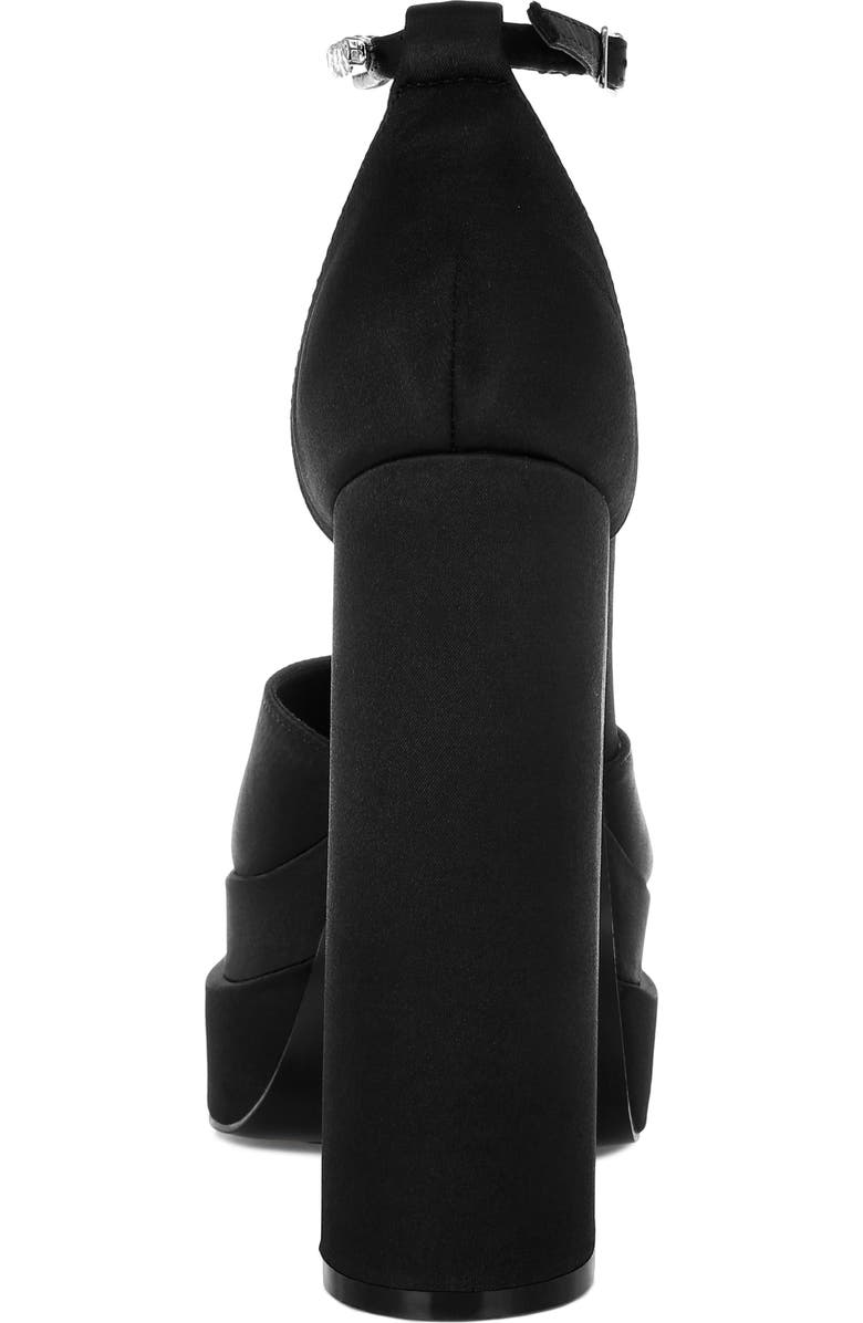 Rag & Co Martini Platform Pump, Alternate, color, Black