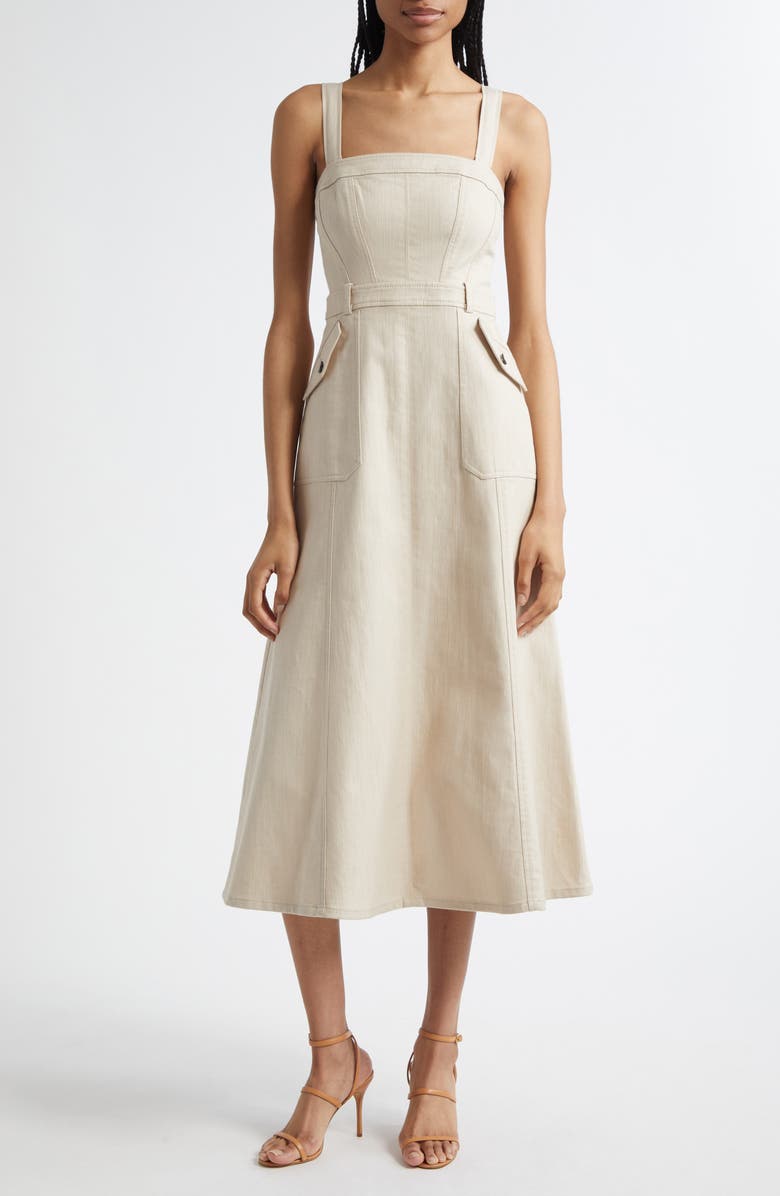 Cinq à Sept Malani A-Line Dress, Main, color,