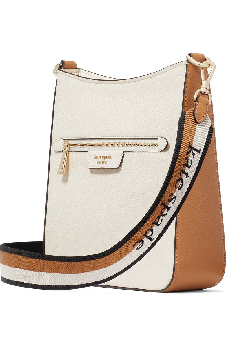 Kate Spade New York hudson colorblock pebble leather crossbody bag, Alternate, color,