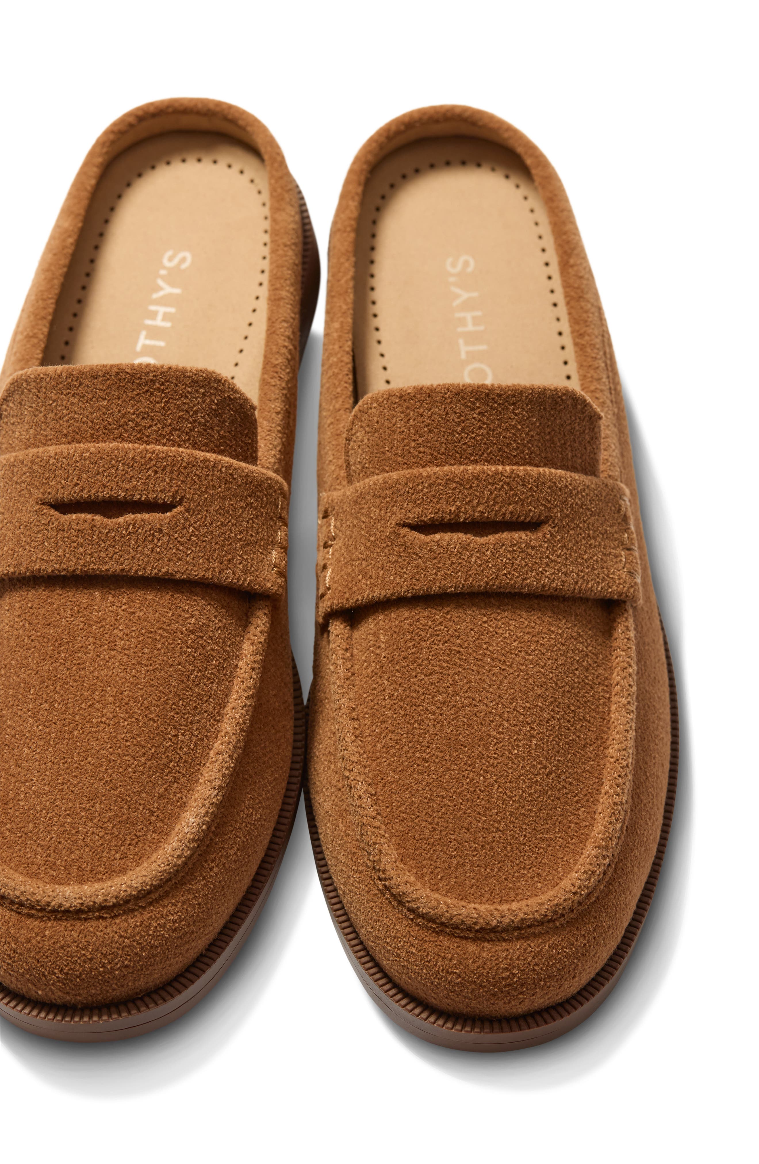 The Penny Loafer Mule, Alternate, color, REVELVET CARAMEL