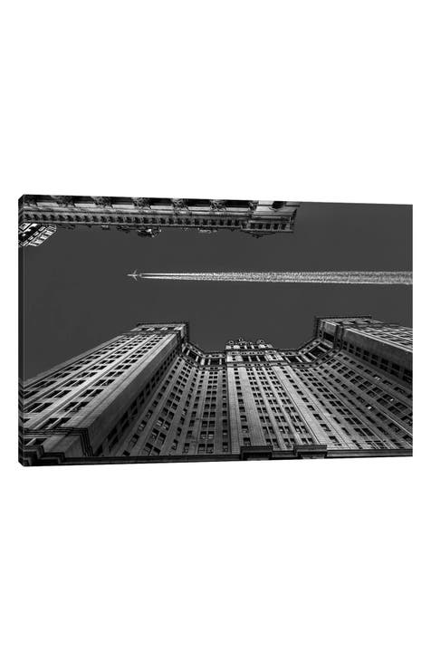 Flight Over Manhattan by Michael Jurek Canvas Wall Art