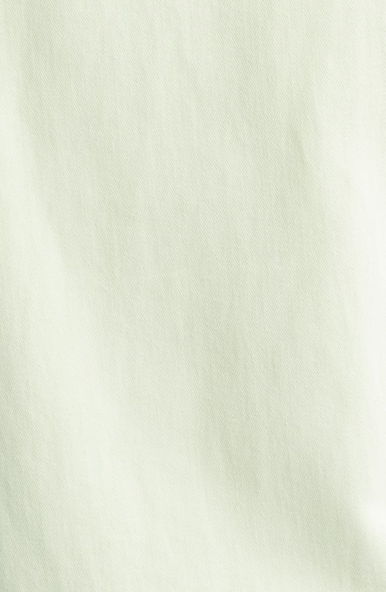 Carhartt Work In Progress Rainer Cotton & Linen Herringbone Zip Jacket, Alternate, color, Air Green (Garment Dyed)