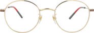 Gucci 52mm Round Optical Glasses