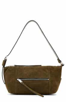 AllSaints Vega Suede Shoulder Bag