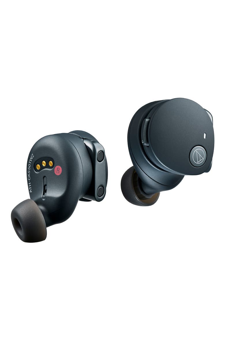 ATH-CKS50TW2 Wireless Earbuds, Alternate, color, Black