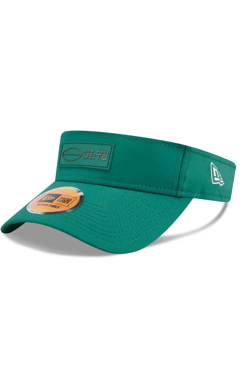 New Era Men's New Era Green New York Jets 2025 Sideline Visor, Main, color, Green