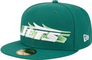 New Era Men's New Era Green New York Jets Tri-Hit 59FIFTY Fitted Hat