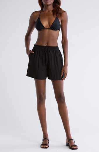 Cover-Up Drawstring Shorts
