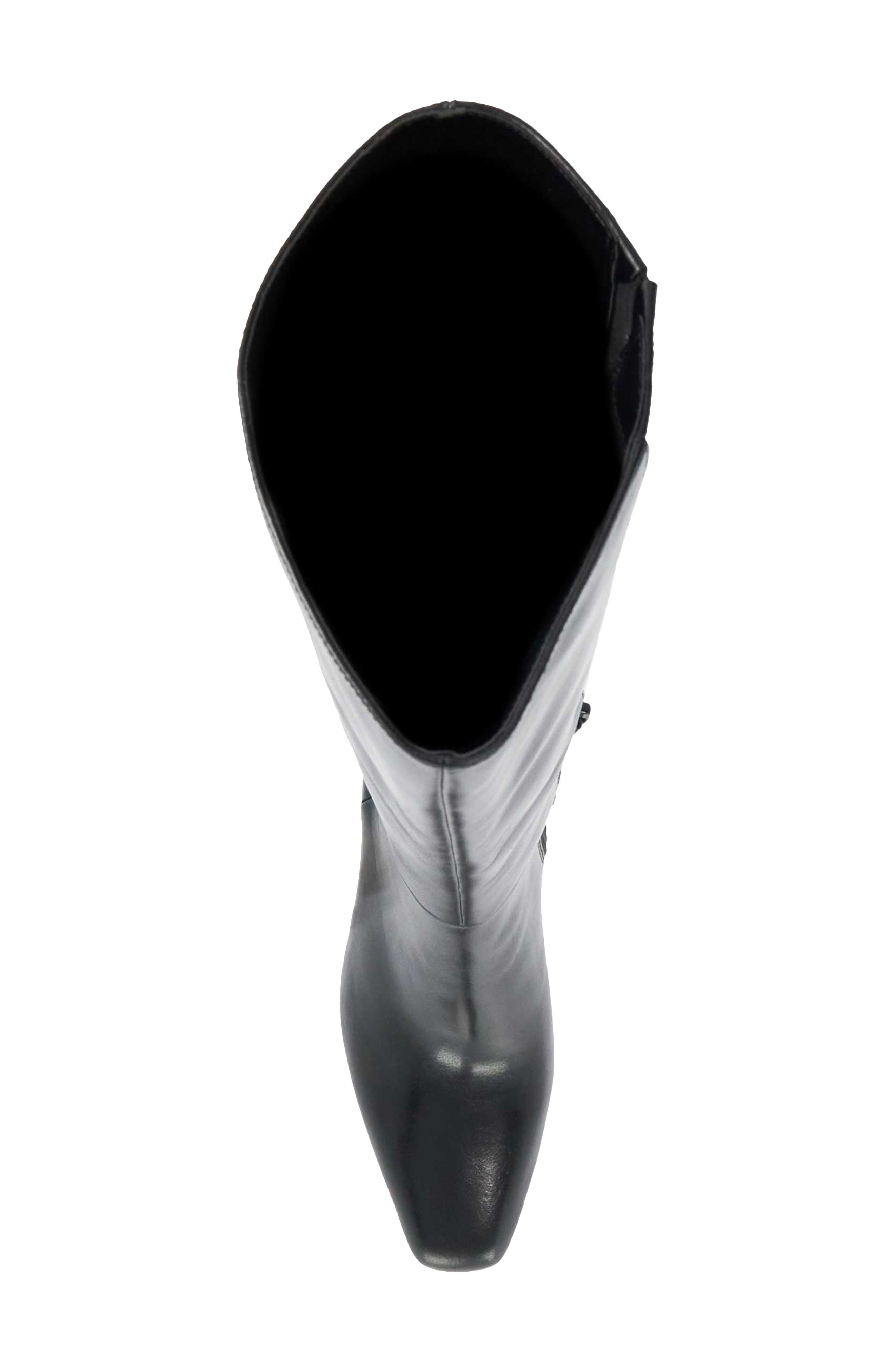Standin Knee High Boot, Alternate, color, BLACK