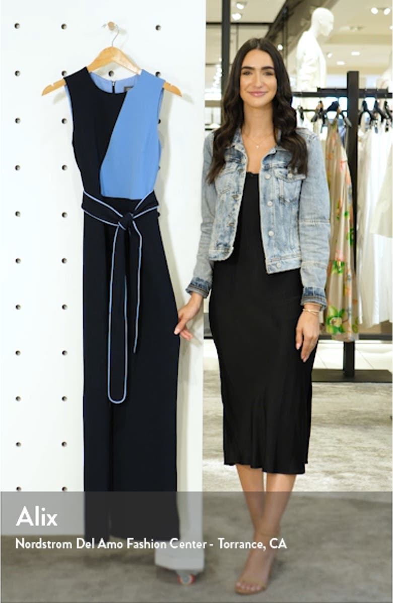 Colorblock Jumpsuit, sales video thumbnail