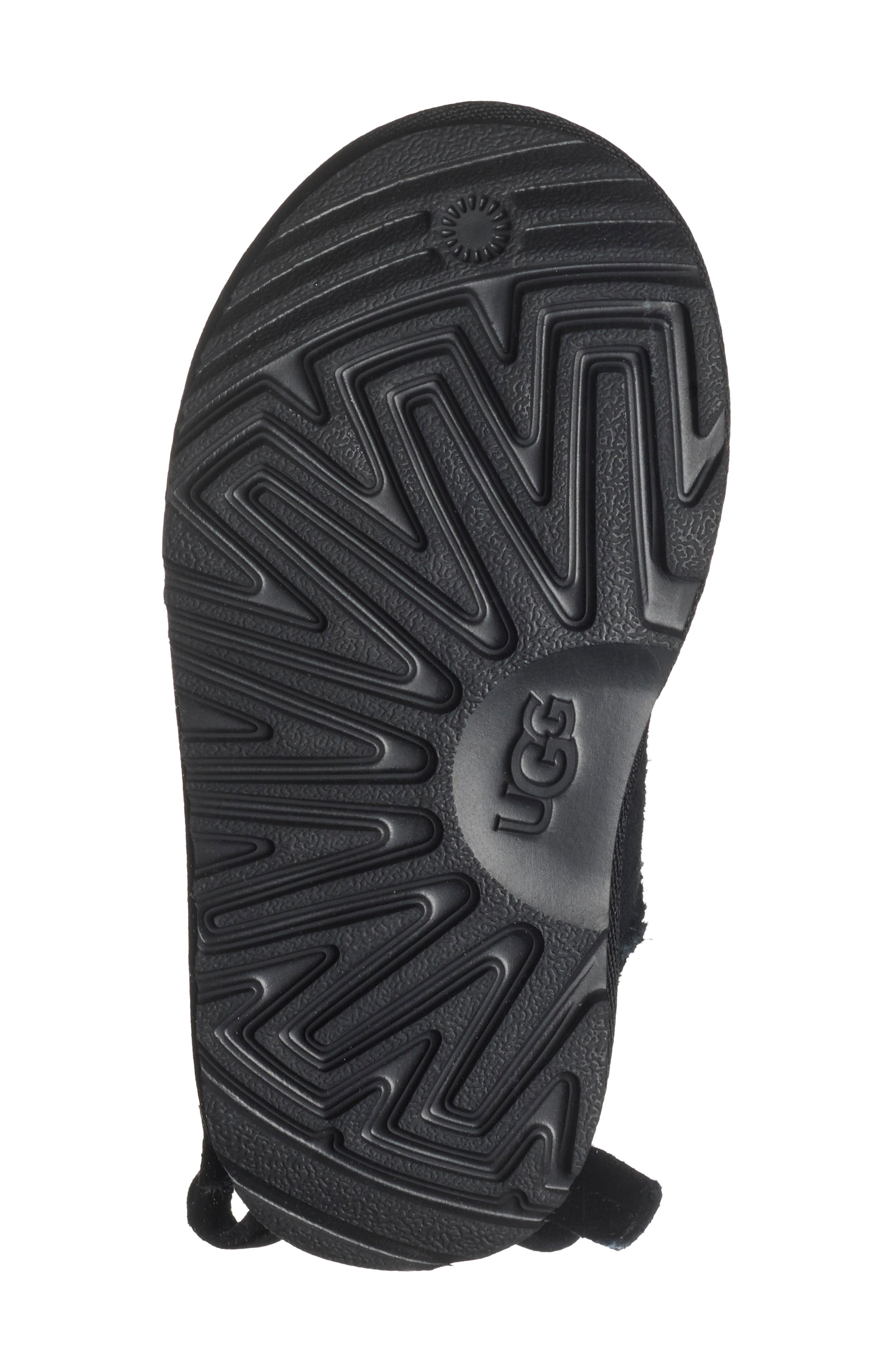 Kids' Mini Bailey Dual Bow Boot, Alternate, color, BLACK