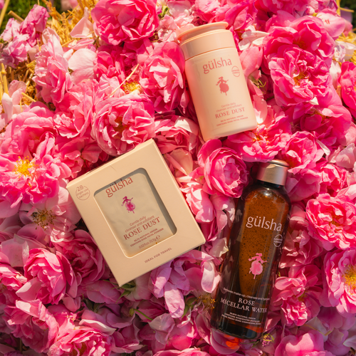 Gulsha Rose Dust 28 Single-use Sachets In Brown