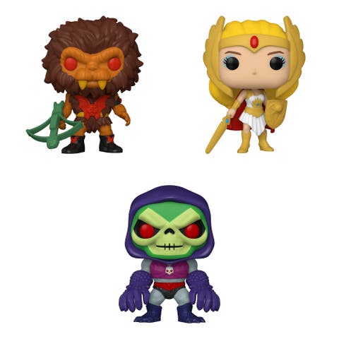Vinyl Pop! Masters Of The Universe Set 3 Shera, Skeletor, Grizzlor