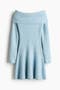 selected Light Blue Melange