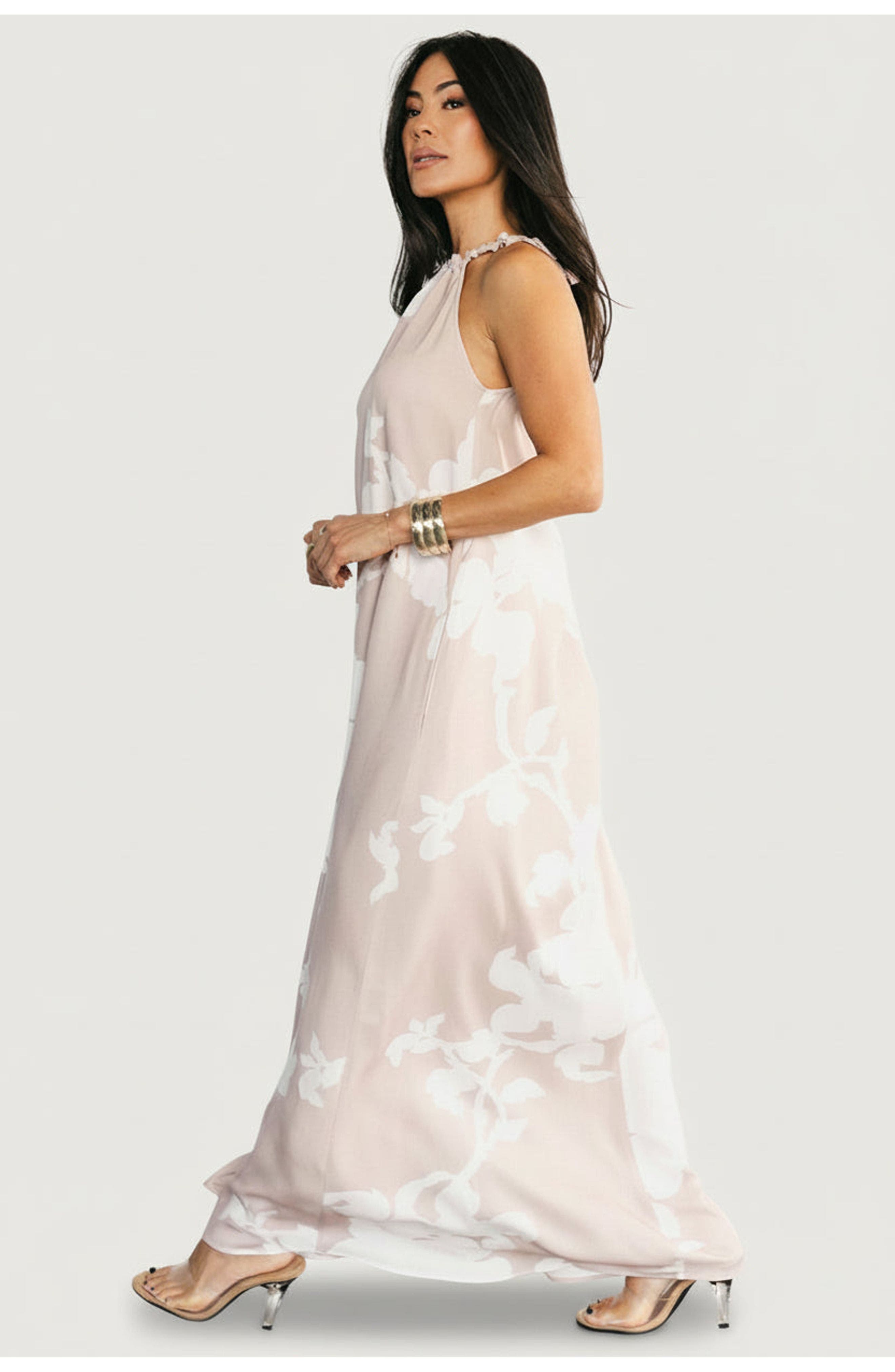 Aurelia Column Maxi Dress - image 2