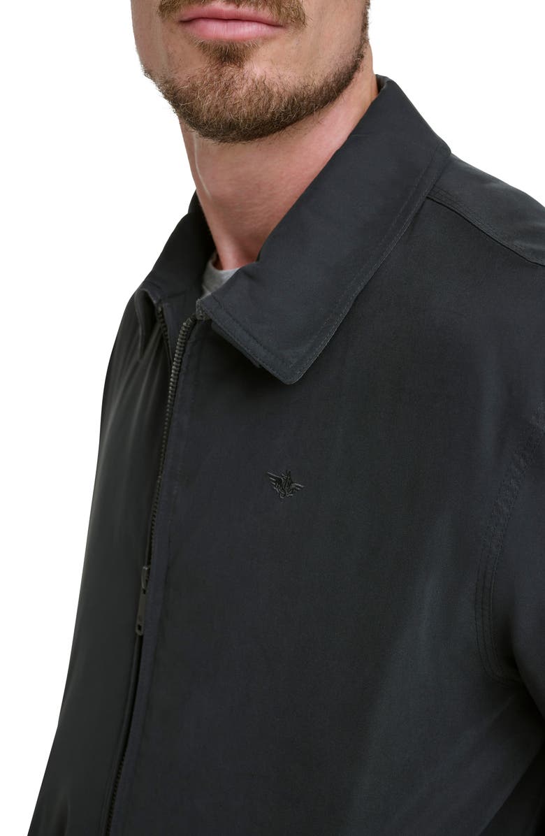 Dockers<sup>®</sup> Microtwill Bomber Jacket, Alternate, color, Black