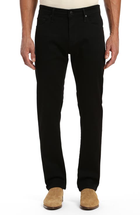 Matt Relaxed Straight Fit Jeans (Double Black Supermove)