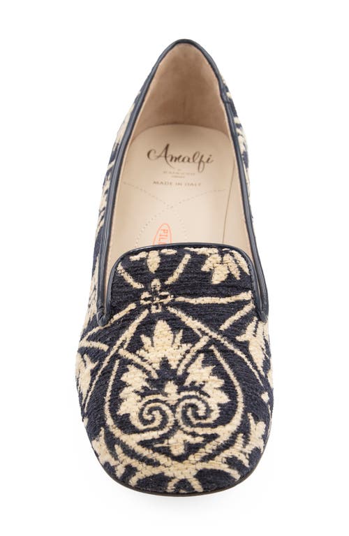 Amalfi By Rangoni Bashkir Jacquard Pump In Blue Kilim