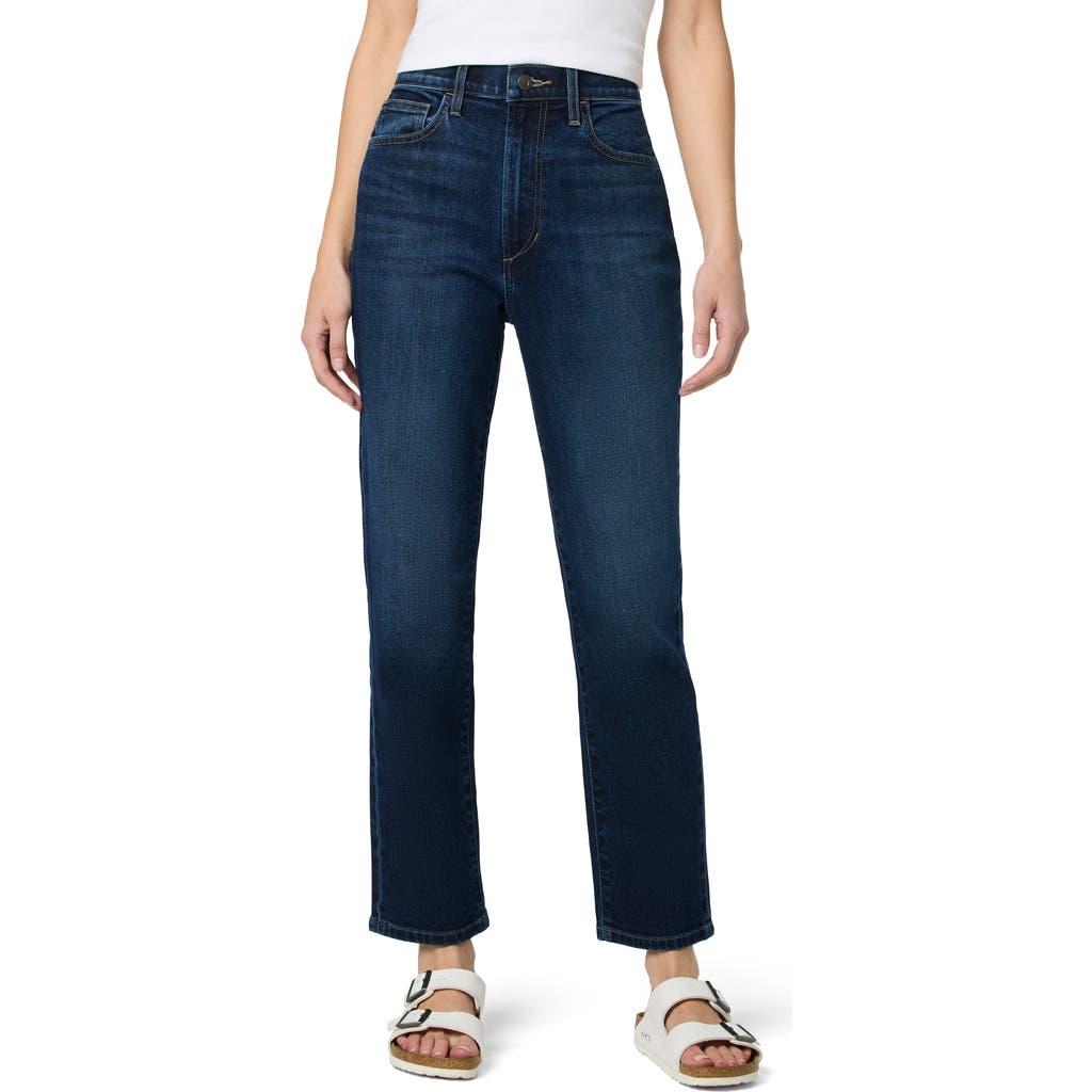 Joe's The Og High Waist Ankle Slim Straight Leg Jeans In Blue