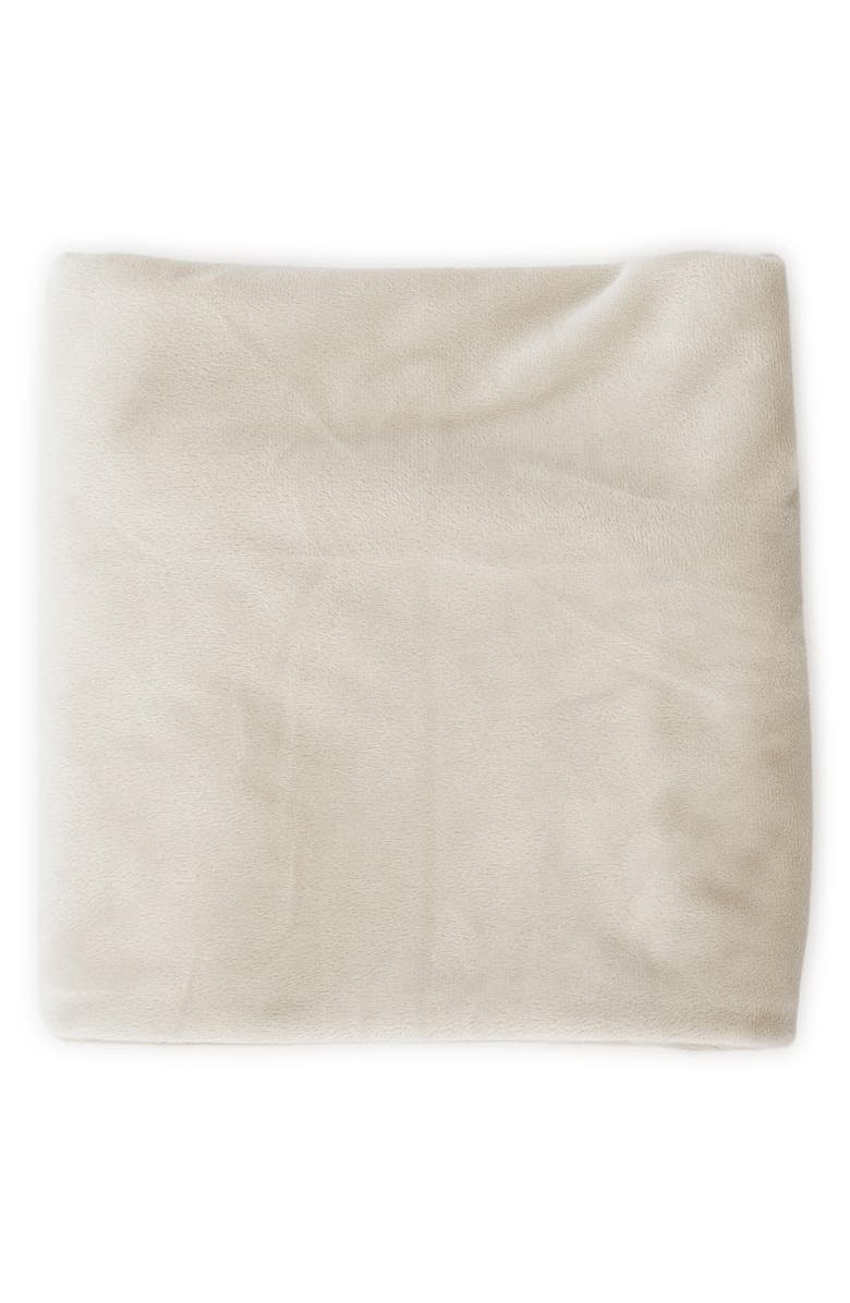 SARANONI Minky Hooded Towel, Alternate, color, Feather