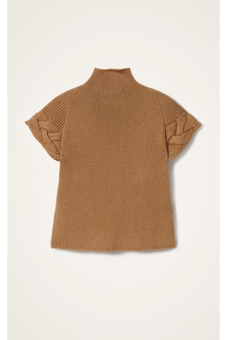 Portrait Top, Alternate, color, Solid Brown