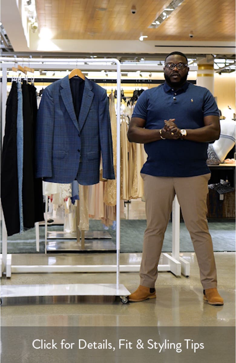 Plaid Virgin Wool Sport Coat, sales video thumbnail