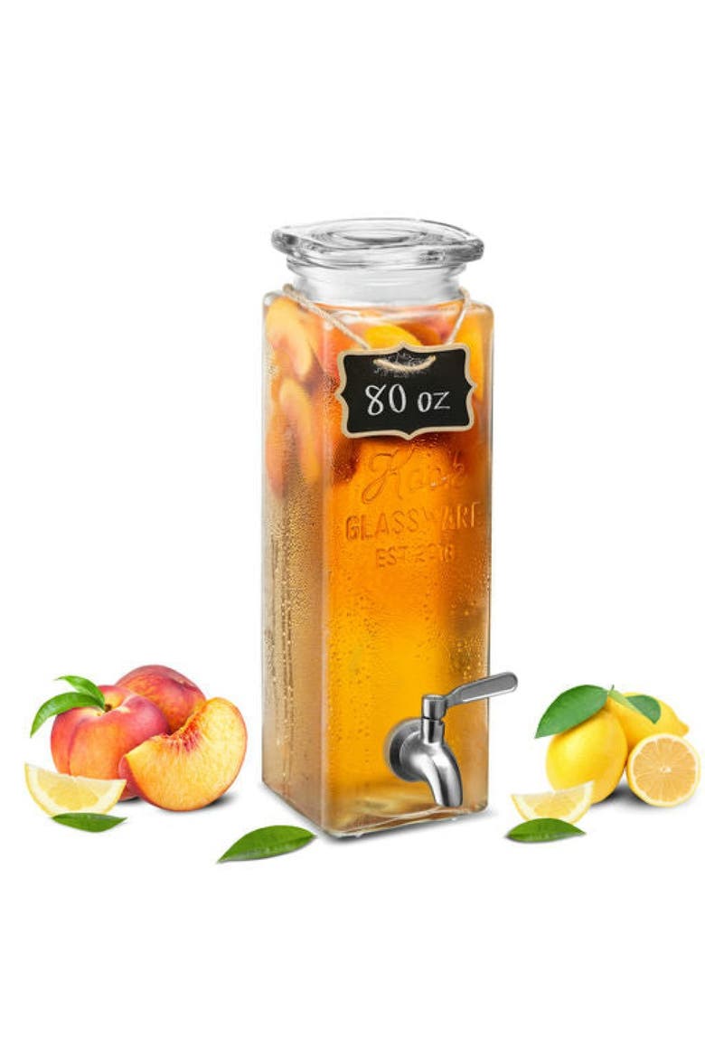 Drink Dispenser, Main, color, Clear