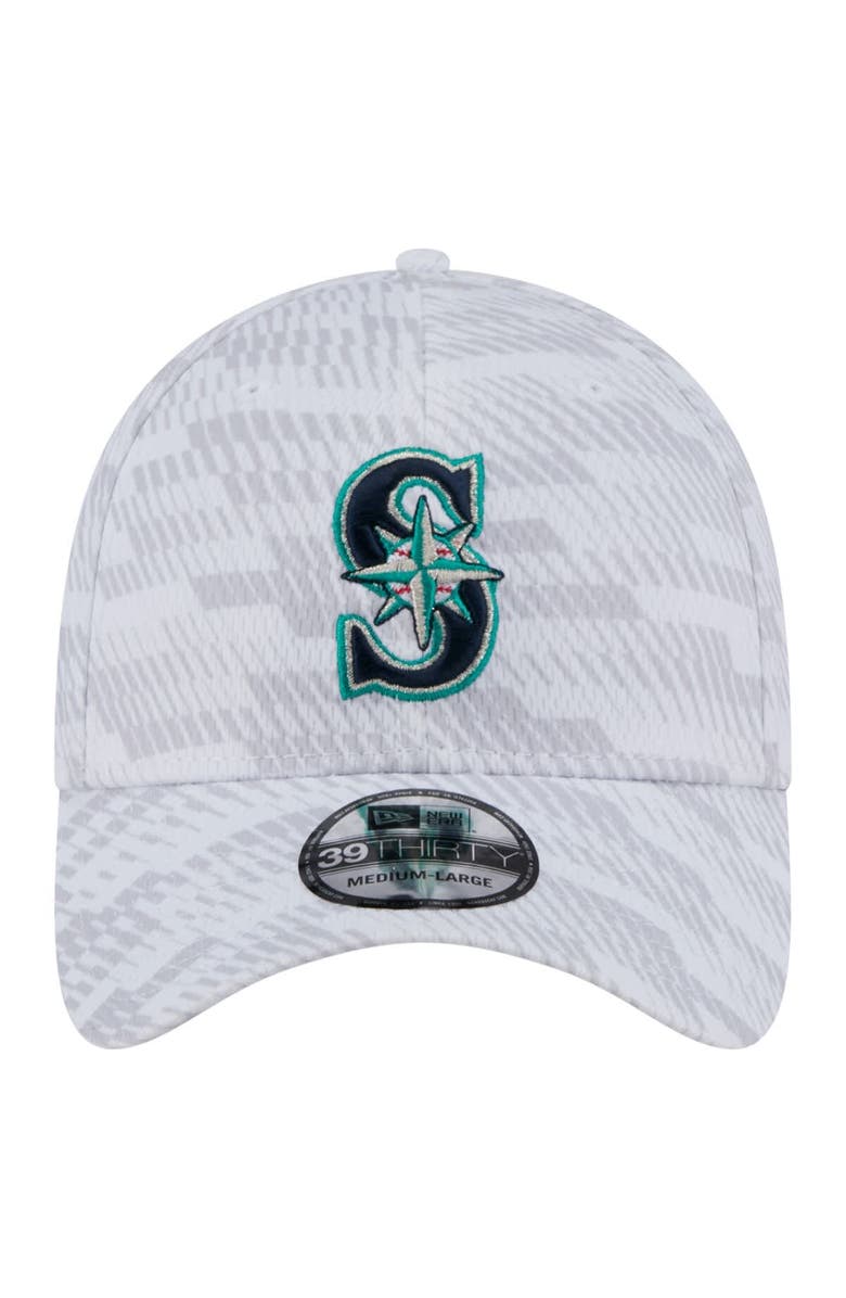 New Era Men's New Era  White Seattle Mariners Graded 39THIRTY Flex Hat, Alternate, color, 