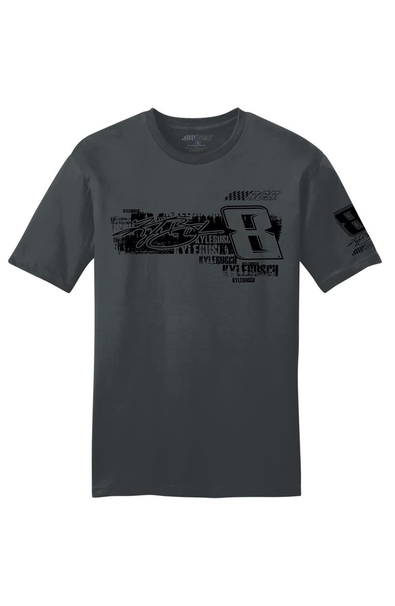 NASCAR Men's Richard Childress Racing Team Collection Charcoal Kyle Busch  Lifestyle T-Shirt, Alternate, color, Charcoal