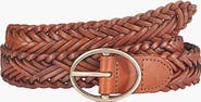 LASCANA Women's Woven Leather Belt