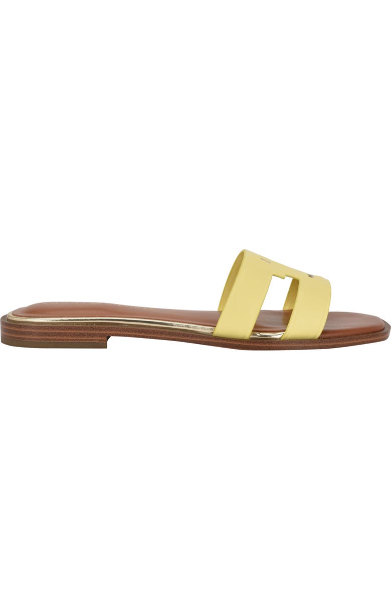 Tommy Hilfiger Terenz Slide Sandal, Alternate, color, Yellow