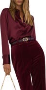 Reiss Ameira Silk Shirt