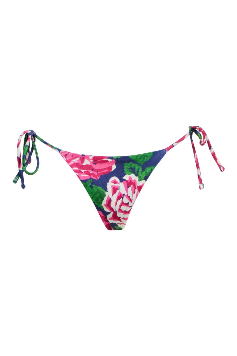 Sunning Reversible Side Tie Bikini Bottoms, Alternate, color, BLUE