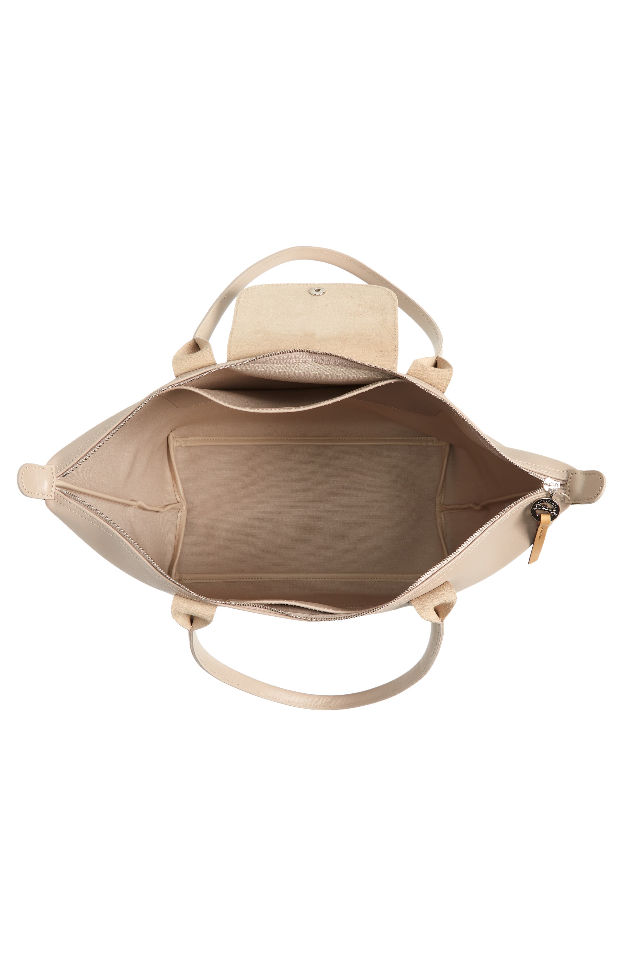 Large Le Pliage Shoulder Tote, Alternate, color, SAND