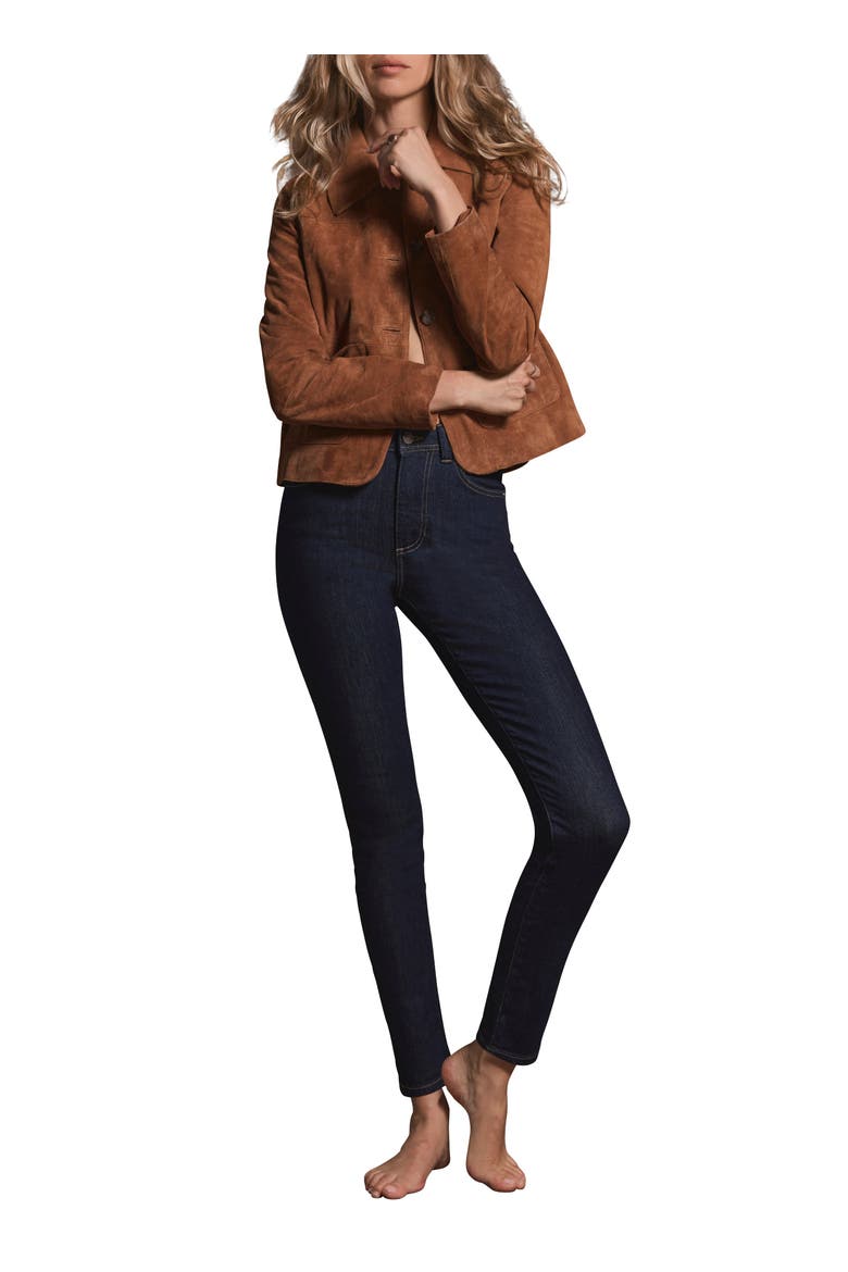 Sculpting Skinny Jeans, Alternate, color, Light Blue