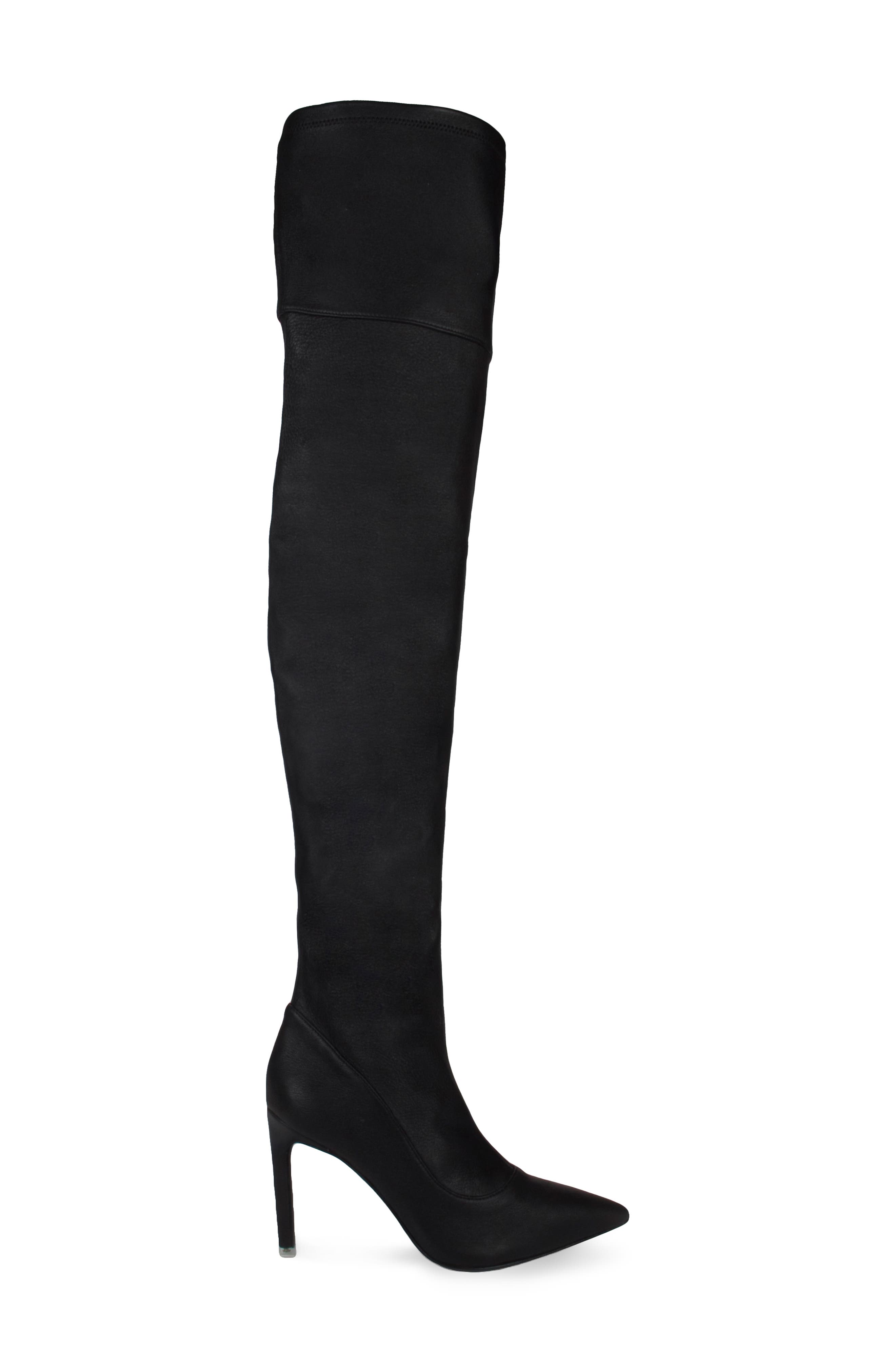 BLACK SUEDE STUDIO Tiana Over the Knee Boot, Alternate, color, 