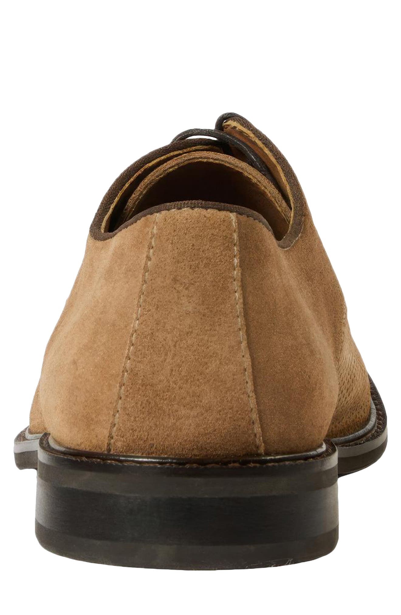 Arturo Plain Toe Derby, Alternate, color, TAUPE SUEDE