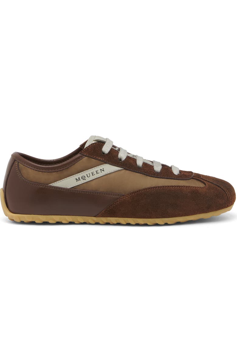 McQueen Boxe Sneaker, Alternate, color, Dark Brown