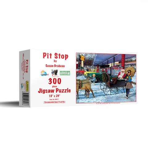 Pit Stop 300 piece Jigsaw Puzzle for Adults