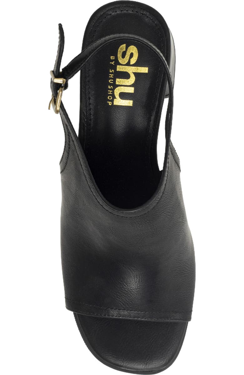SHUSHOP Faith Sandal, Alternate, color, Black